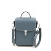 SARRER Leather Crossbody Bag - Blue