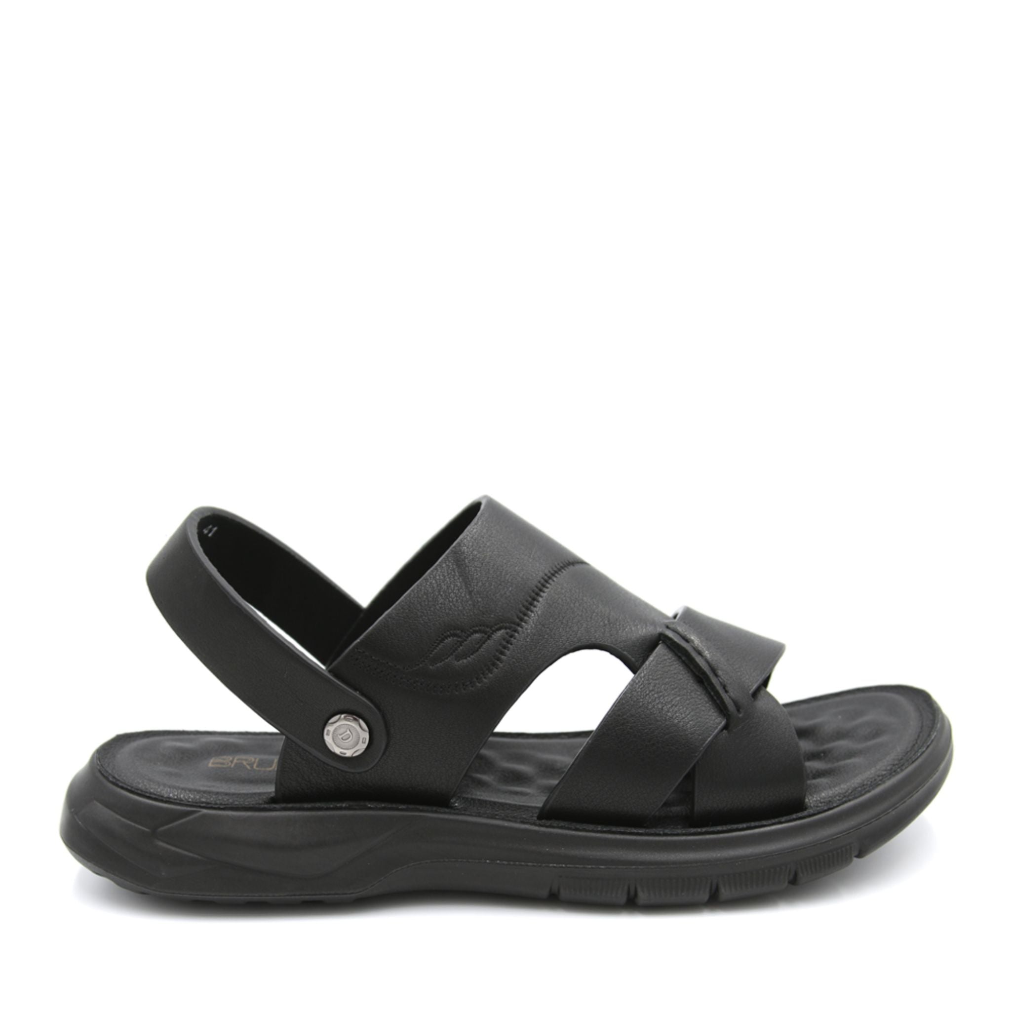 Bruno Co. Kiki Leather Sandals - Black