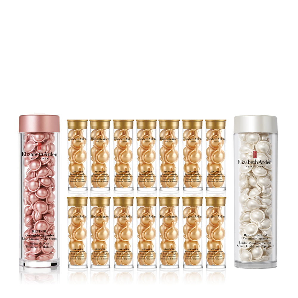 Elizabeth Arden Retino / Hyaluronic Acid Capsules Face Serum Set