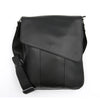 Alef Leather Shoulder Bag - Black
