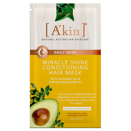 A'kin A'kin Miracle Shine Conditioning Hair Mask 55g
