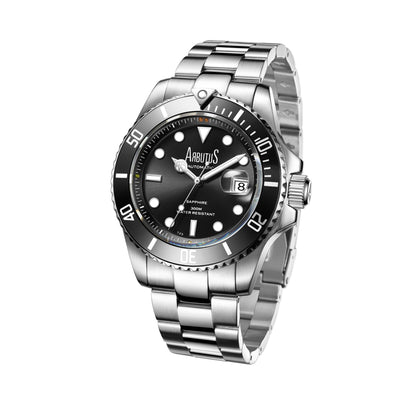 Arbutus Watch Dive Automatic AR1907SBS - Silver (43.5mm)