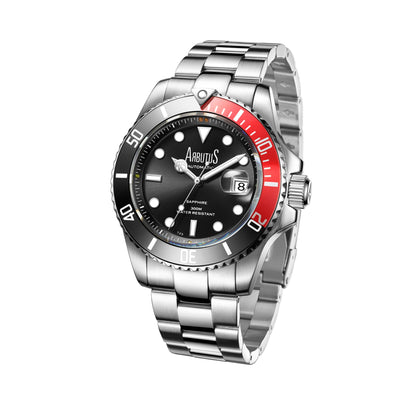 Arbutus Watch Dive Automatic AR1907SRS - Silver (43.5mm)