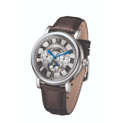 Arbutus Watch Classic Multi-Function AR912SNF - Brown (44mm)