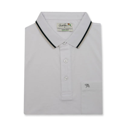 ARNOLD PALMER Short-Sleeved Polo Shirt - White