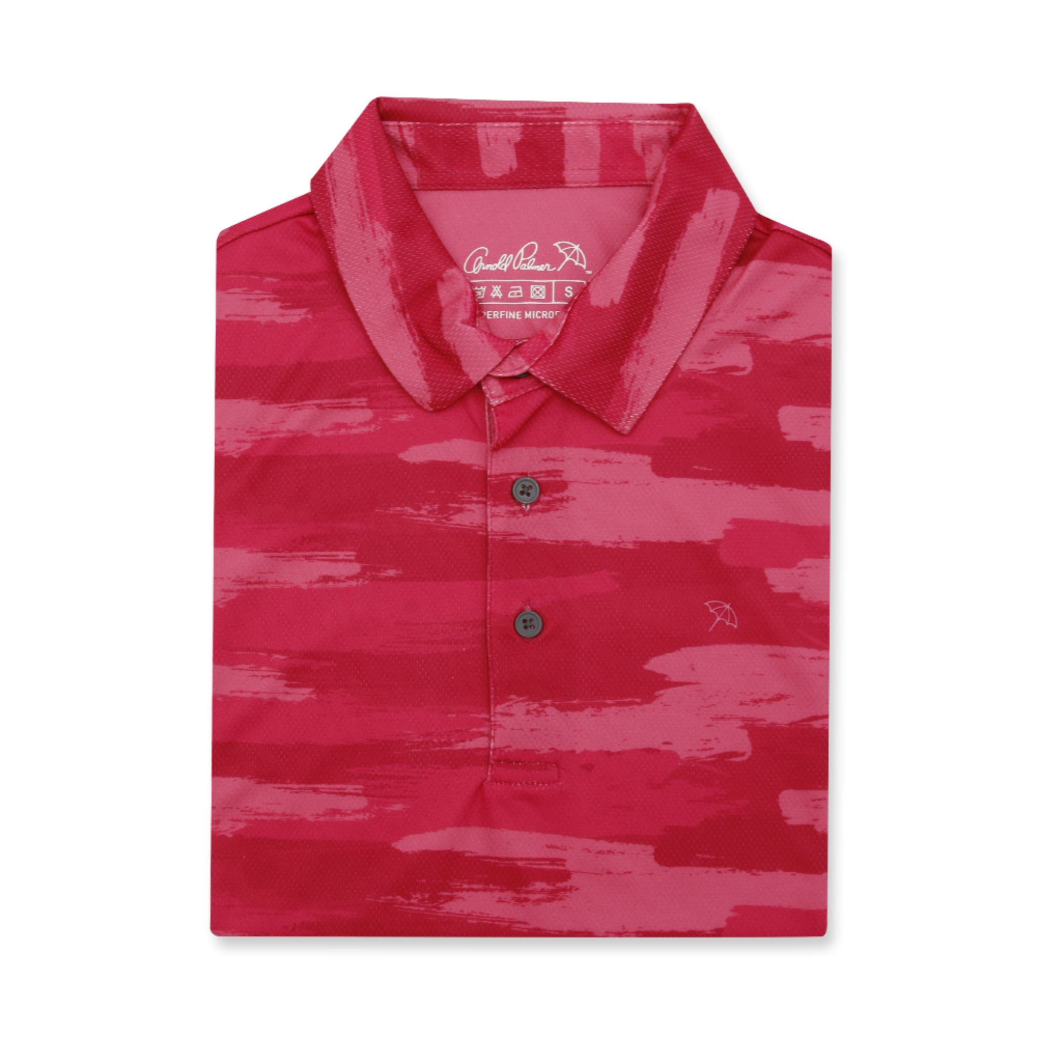 ARNOLD PALMER Short-Sleeved Quick-Dry Polo Shirt - Red