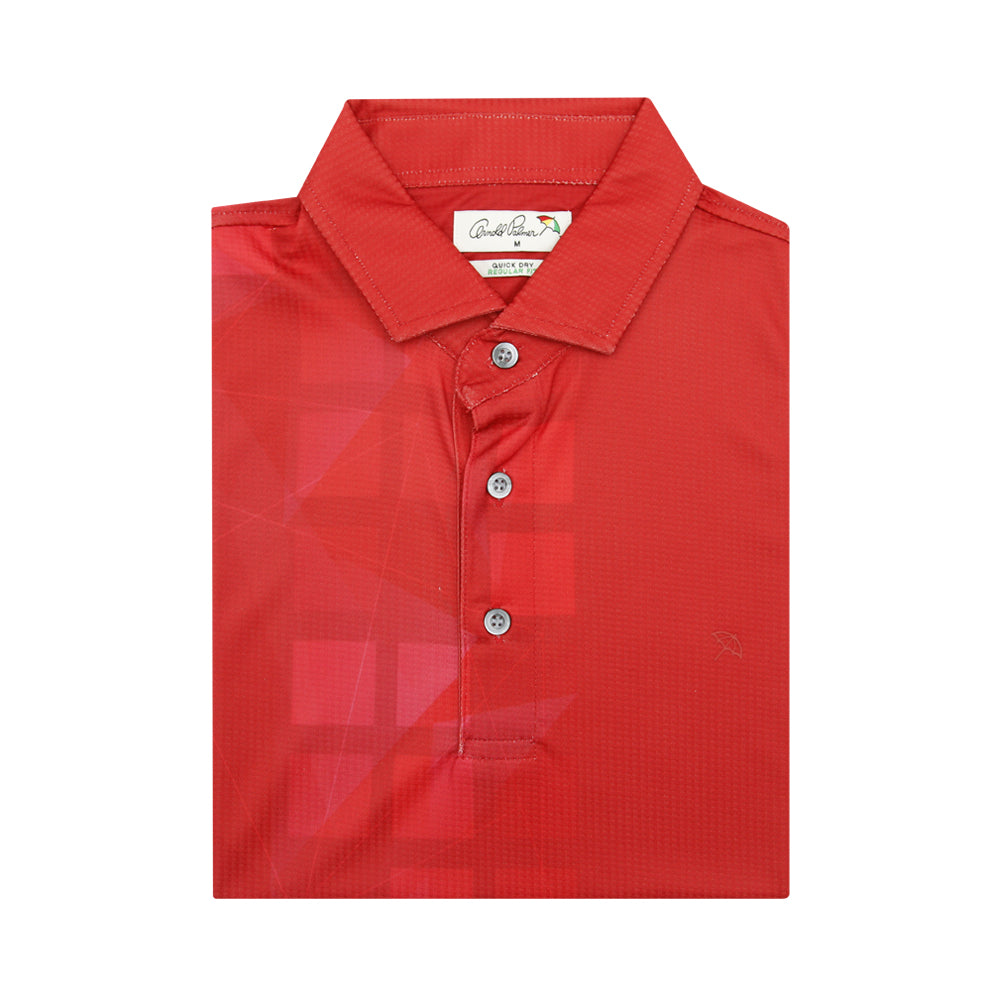 Arnold Palmer Short-Sleeved Polo - Red