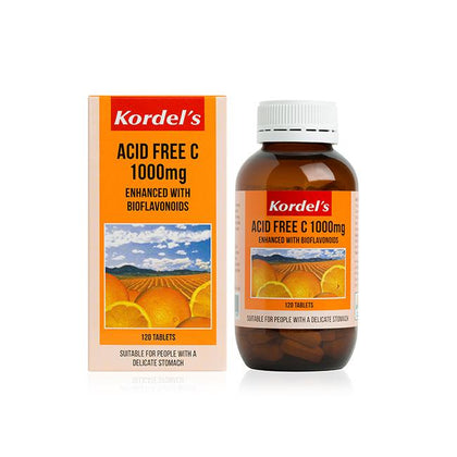Kordel's Acid Free C 1000mg 120 Tablets