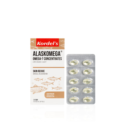 Kordel's Alaskomega Omega-7 Concentrates (60 Vegetal Softgels)