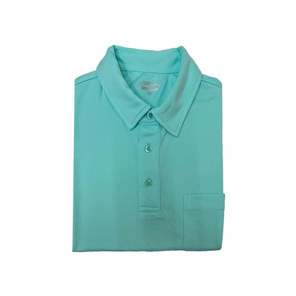 Ashford Mens Polo Tee - Sea Blue