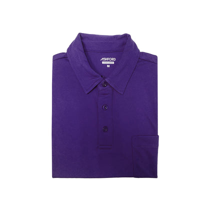 Ashford Mens Polo Tee - Purple