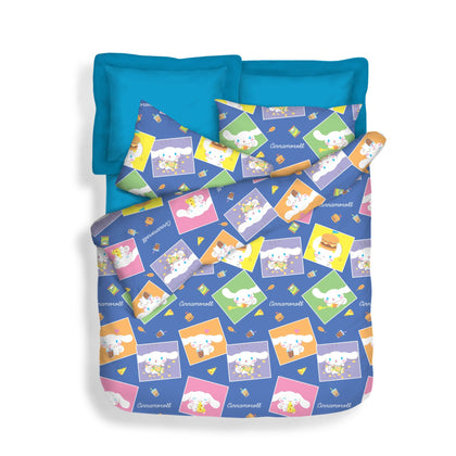 Sanrio 900TC 100% Microluxe Fitted Sheet Set - Junk Food (Single / Super Single / Queen)