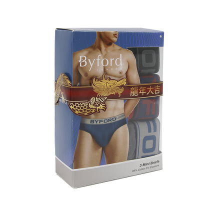 Byford Briefs (3-pc Pack) - Assorted