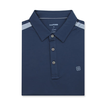 bradFORD Short-Sleeved Polo Shirt - Blue
