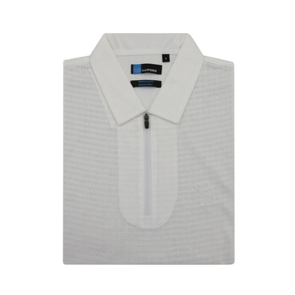 BRADFORD Short-Sleeved Polo Shirt - White