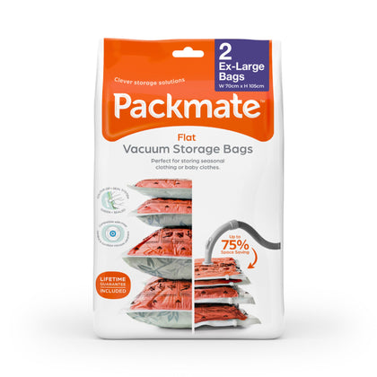 Packmate Flat Vacuum Storage Bags (X-Large) (C40264)