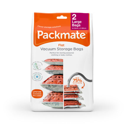 Packmate Flat Vacuum Storage Bags (Large) (C40406)