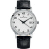 Claude Bernard Watch Classic Gents/Ladies White/Silver/Black CB53007-3-BB - Black (39mm)
