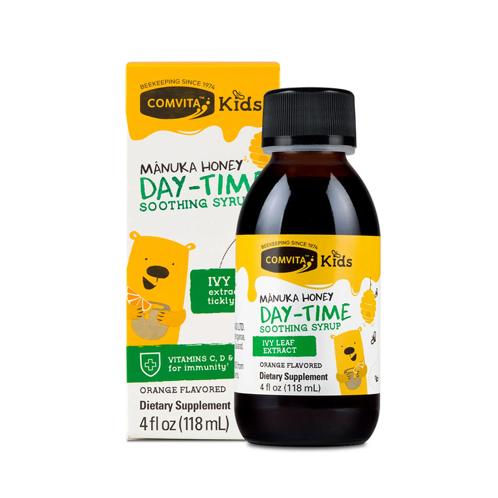Comvita Kid's Manuka Honey Day-Time Soothing Syrup 118ml  Orange Flavour