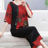 Cotton Amour Ethnic Blouse - Red