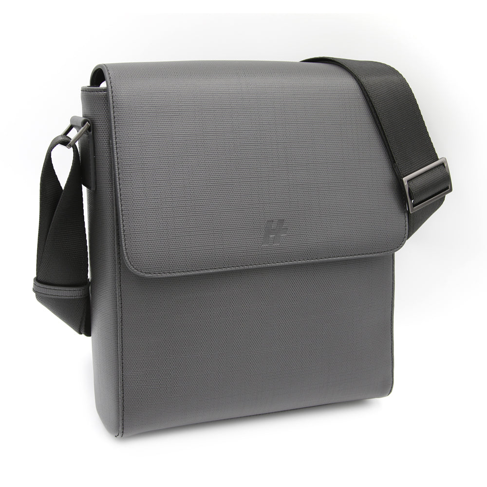 Hechter Leather Sling Bag - Black