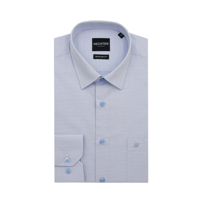 Hechter Long-Sleeved Shirt (Set of 2) - Blue