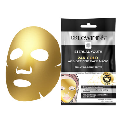 Dr. Lewinn's Eternal Youth 24 K Gold Age Defying Face Mask 1 Pc
