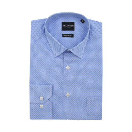 Hechter Long-Sleeved Shirt - Blue White
