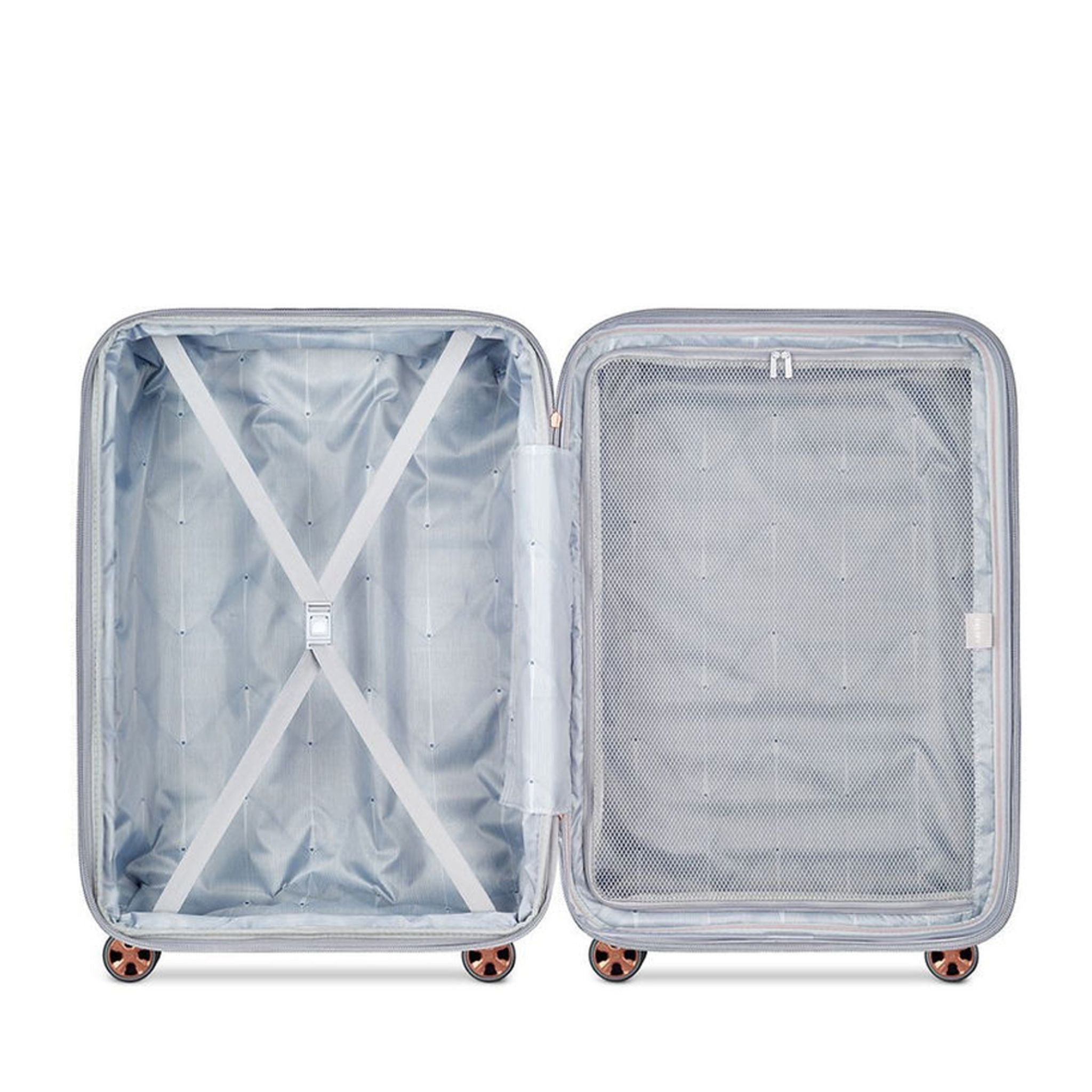 Delsey cheap aluminum luggage