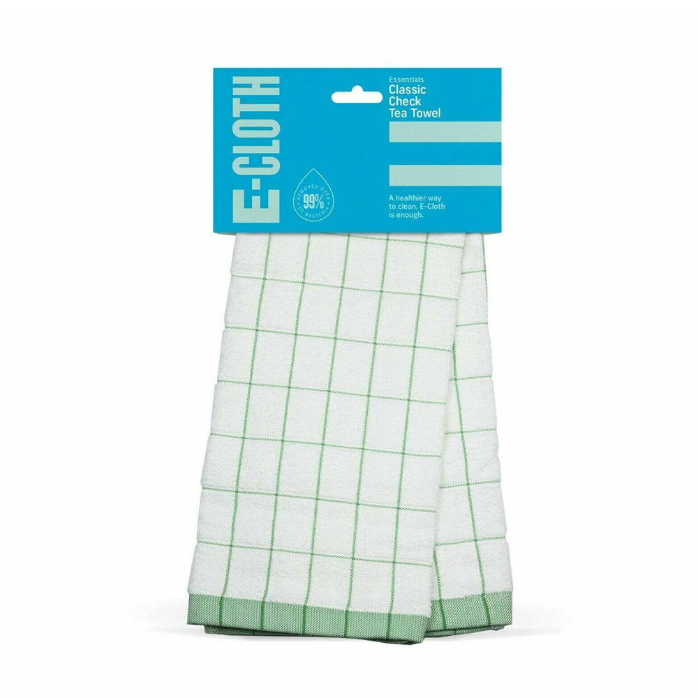 e-cloth Towel Classic Check Green (Buy 1 Get 1 Free) (EC20168)