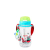 Eplas Kids' Bottle with Push Button, Straw & Removable Strap (EGB-480ml) - Green