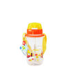 Eplas Kids' Bottle with Push Button, Straw & Removable Strap (EGB-480ml) - Yellow