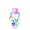 Eplas Kids' Bottle with Push Button, Straw & Removable Strap (EGB-580ml) - Purple