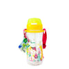 Eplas Kids' Bottle with Push Button, Straw & Removable Strap (EGB-580ml) - Yellow