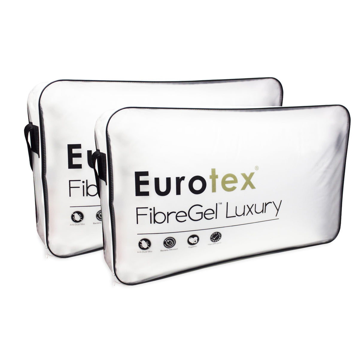 EUROTEX Fibregel Luxury Pillow (1100g, 1300g, 1500g, 1700g, 1900g) OG
