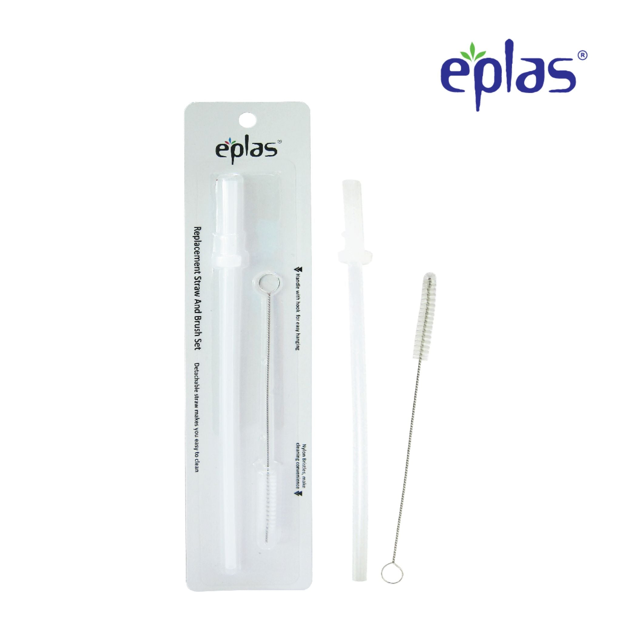 Eplas Accessory - Straw & Brush Set (EG/SB -L)