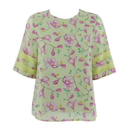 FIMI Floral Blouse - Green