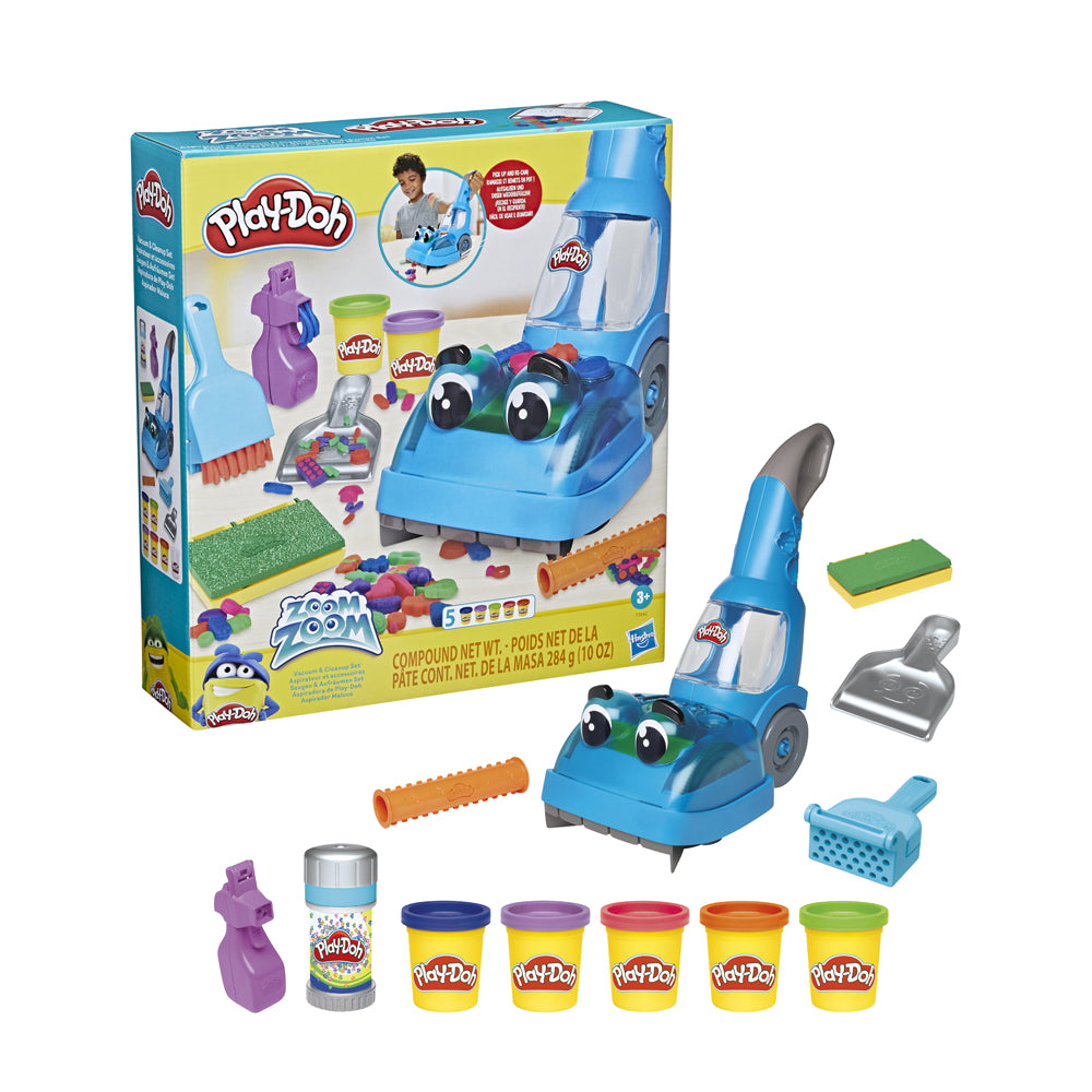 Hasbro Play-Doh Zoom Zoom Vacuum And Cleanup Set
