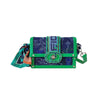 FION Avatar Jacquard with Cow Leather Crossbody & Shoulder Bag
