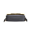 FION Minions Jacquard with Leather Crossbody & Shoulder Handbag - Yellow / Blue