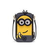 FION Minions Kevin and Banana Mobile Phone Bag / Shoulder Bag / Crossbody Bag