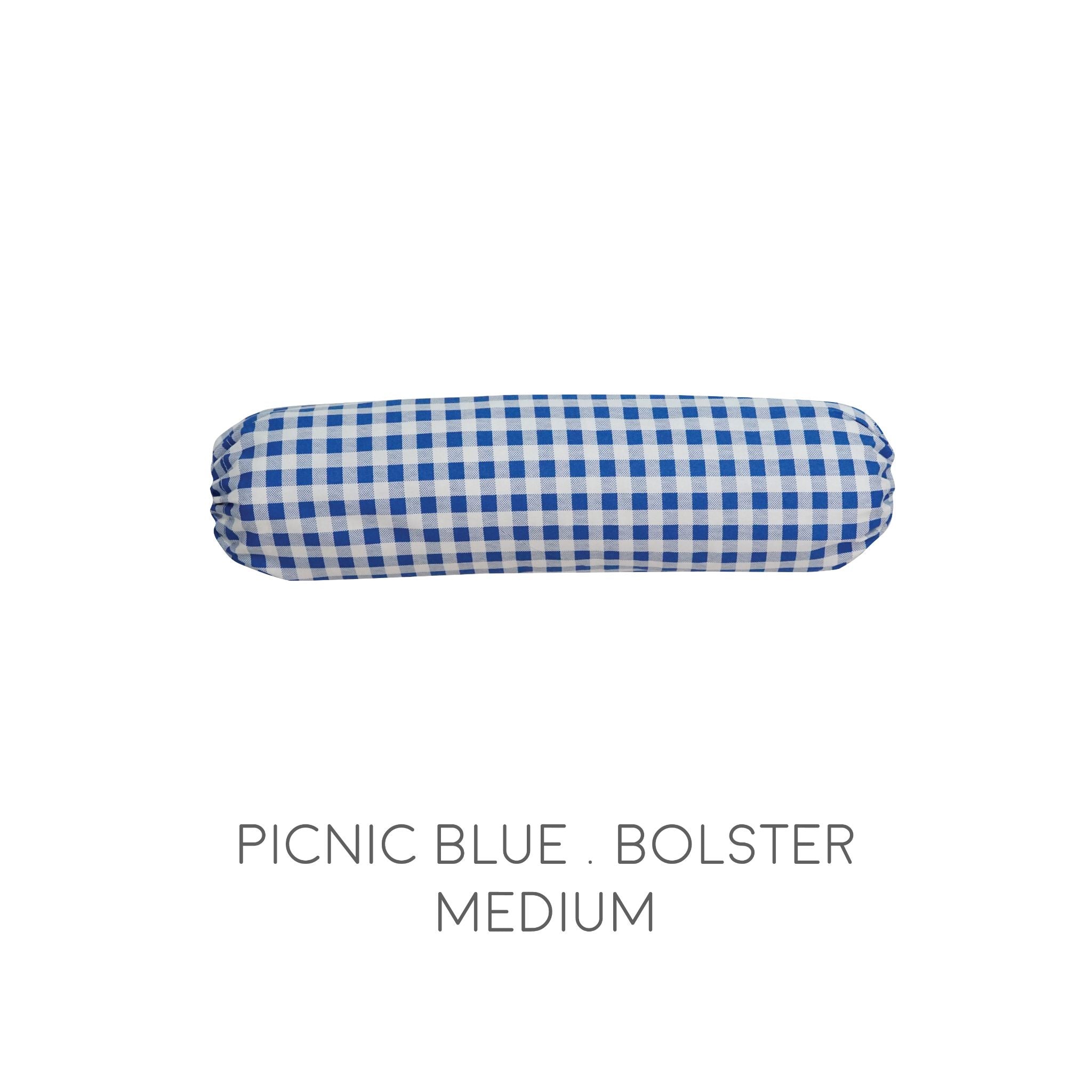 Baby Beannie Fiber Bolster - Picnic Blue