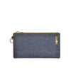FION Minions Jacquard with Leather Clutch with Charms and Coin Pocket - Yellow / Black
