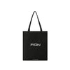 FION Minions Canvas Shopping Bag - Black / Black