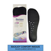 BackJoy Comfort Insoles Mens 9-12 ( Large ) - Black