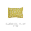 Baby Beannie Fiber Pillow - Olive Blossom