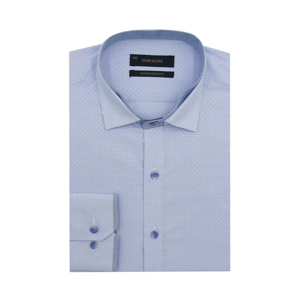 Ferraggus Long-Sleeved Shirt - Blue