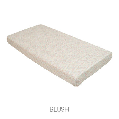 Baby Beannie Fitted Sheet - Blush