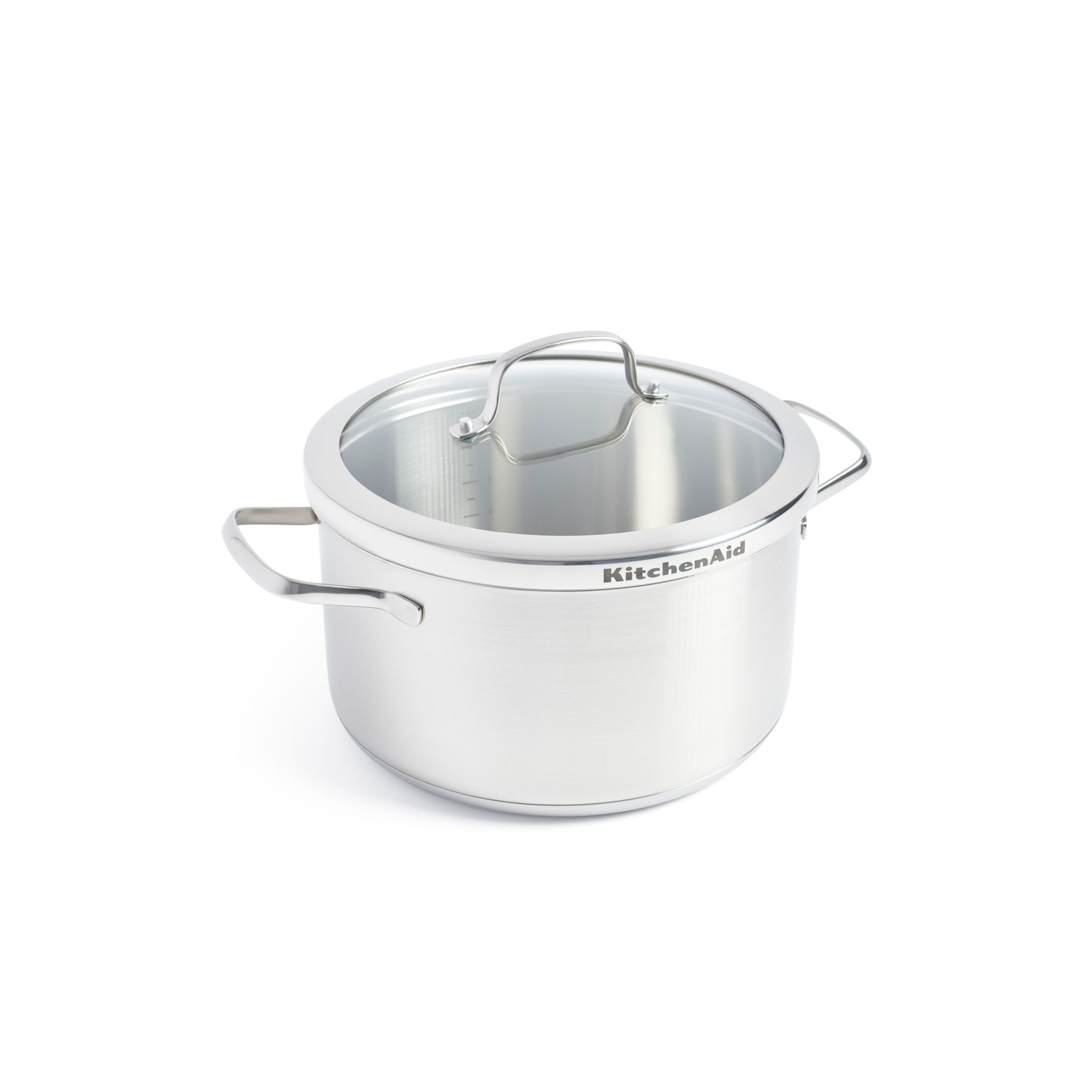 KitchenAid Stainless Steel Pro Casserole with Lid 24cm/5.7 L (GPKA656111)