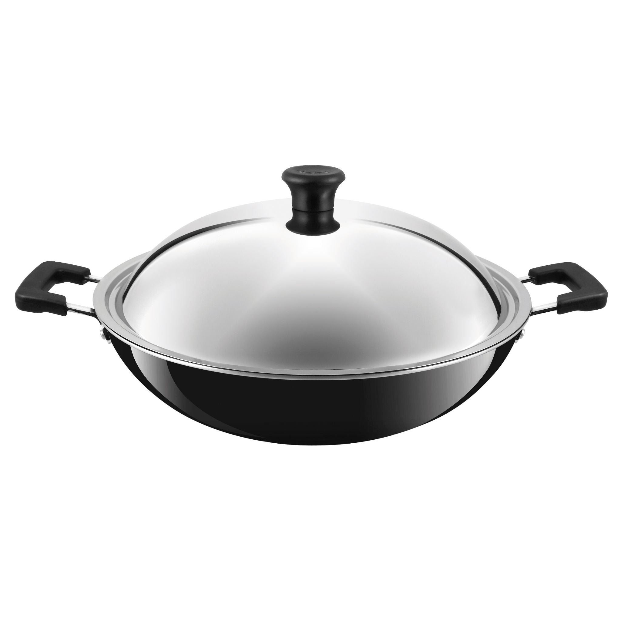 Tefal 40cm Asian Chinese Wok with Lid (C52897)